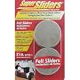 Waxman 4710495N 2-1/2-Inch Felt Bottom Round Furniture Sliders, Brown