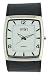 Smart Analogue Watch White Dial Black Strap