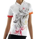 Giordana 2012 Women's Crush Short Sleeve Cycling Jersey - GI-S2-WSSJ-CRUS (Crush - White/Multicolor - XS)