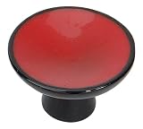 Tools & Hardware : Atlas Homewares 3132-R 2-Inch Indochine Red Round Knob, Red