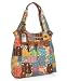Fossil Weekender Printed Canvas Tote