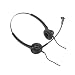 Headset Agent 200 Noise Cancelling RJ11 For Office Phones BiNaural Two Ear With Quick Detach Bottom Lead