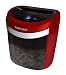 Black & Decker CC2001 20 sheet crosscut paper shredder convenient lightweight counter top design red