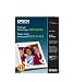 Epson Premium Photo Paper SEMI-GLOSS (8.5x11 Inches, 20 Sheets) (S041331)