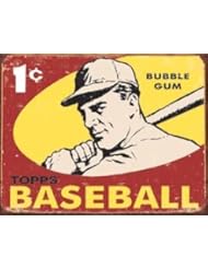 Home: Desperate Enterprises 1959 Topps Baseball Collectible Metal Sign, Model# 1404 , 16x13 - Poster Discount