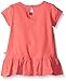 Rosie Pope Baby Girls' 3 Piece Red Jersey Top, Quilted Jersey Vest and Chevron Legging Set