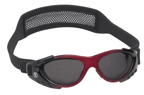 Real Kids Shades Extreme Sport Sunglasses-Red Metallic with Black Frame