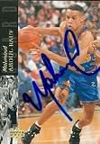 Mahmoud Abdul-Rauf Autographed/Hand Signed Basketball Card (Denver Nuggets) 1994 Upper Deck #123