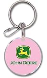 Plasticolor 004235R31 Pink Enamel John Deere Key Chain