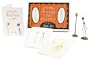 Tim Burtons Stick Boy & Match Girl Note Cards and Figures Boxed Set