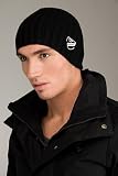 Diesel Bonuss-C Black Black Knitted Hat