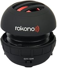 Rokono BASS+ Mini Lautsprecher f&uuml;r iPhone / iPad / iPod / MP3 Player / Laptop - Schwarz