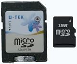 U-TEC Micro SD 1GB High Speed Memory Card with SD Adapter - Lifetime Warranty