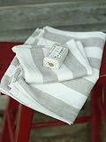 Serviette de Bain Philippe en lin gris
