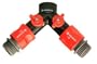 Gardena 36938 Garden Hose Y-Valve With Quick Connector