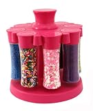 Review Kitchen Art 80055-C / KitchenArt 80055-C Elite Candy Carousel w/ Candy Sprinkles, Dark Pink