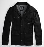 Legendary Goods Layne Military Fleece Jacket - Black X Lrg