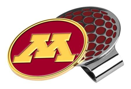 Minnesota Golden Gophers Ncaa Hat Golf Clip With Ball Marker