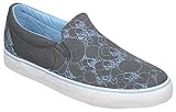 Dekline Captain Men's Slip On Shoes - Grey / Sky Dalek