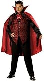 Sinister Devil Men's Costume Adult Halloween Outfit - Size XXL, Chest 50-52 & Waist 46-48