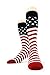 Mens American Flag Trouser Socks by Foot Traffic, Men's 7 -12