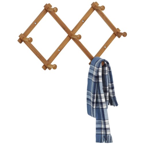 The Container Store Formbu 7-Peg Expanding Rack Image The Container Store Formbu 7-Peg Expanding Rack