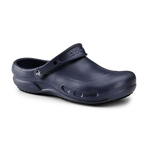 Crocs SureGrip Unisex - Adult Bistro Navy Slip Resistant Work Clogs