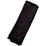 Memory Foam Seat Belt Shoulder Pads (Pair) - Black Color Bell Automotive