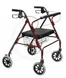 Drive Go-Lite Bariatric Steel Rollator - Blue