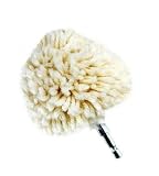 Pro-Quality 5 Genuine Wool Power Polishing & Buffing Ball - Great for Cars, Boats & Motorcycles - Hex Shank