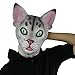 FantasyParty Halloween Novelty Mask Costume Party Latex Cute Cat Mask Animal Head Mask