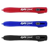 Expo Click Low Odor Chisel Tip Dry Erase Markers, Pack of 12