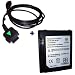 Internal PDA Li-Ion Rechargeable Battery for HP iPaq 6300 , 6310 , 6315 Seies PDA + USB HOT SYNC & CHARGE Cable Image