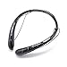 Bluetooth Headset ,Wireless Neckband Headphones with Noise Isolating Sweatproof Stereo In-ear Sports Earbuds with Mic And Volume Control for Apple, Smartphone & Bluetooth Device (black)