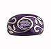Sterling Silver Purple Enamel with Amethyst title=