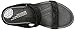 FitFlop Women's Banda Micro Crystal Slide, Black, 6 M US