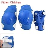 Como Children Blue Wrist Elbow Knee Pad Skate Sports Support