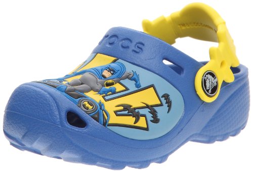 Crocs Caped Crusader Clog (Toddler/Little Kid),Sea