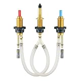 Moen 4993 M-PACT Roman Tub High Flow Rough-In Adjustable Valve with 1/2-Inch PEX Connection