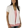 Juniors' Xhilaration Open Cardigan - True White