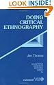 Doing Critical Ethnography (Qualitative Research Methods)