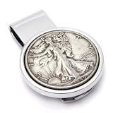 Dolan Bullock Walking Liberty Coin Sterling Silver Money Clip