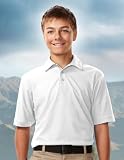 Youths 100% Polyester UC S/S Golf Shirt,