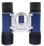 7dayshop Compact 10x25 DCF Binoculars (NEW Blue Colour) -  VERY LIMITED SPECIAL OFFER !