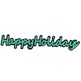 The Die Cut Store Happy Holidays Die Cut