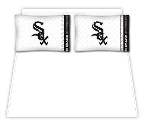 Chicago White Sox MLB Micro Fiber Sheet Set Queen