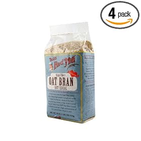 Bob's Red Mill Oat Bran Cereal, 18-Ounce (Pack of 4)