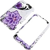 Violet Lily Protector Case for HTC Wildfire S (T-Mobile USA)