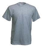 Fruit of the Loom plain t-shirt Ash Grey Large (41 - 43 inch chest)
