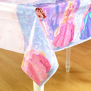 41i0Q7MSAPL Barbie Diamond Castle Tablecover